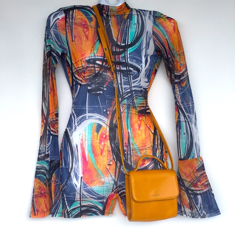 Annes Apparel Romper Swimwear Coverup